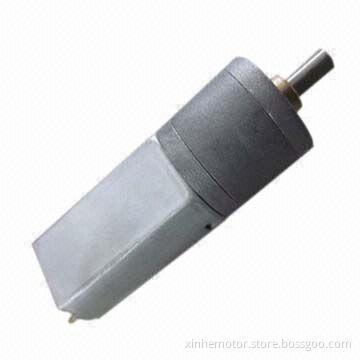 12V DC Geared Motor, Low Noise, Large Torque and Long Lifespan